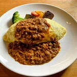 キザシ ステイション - 料理写真:おったまげたキーマカレーオム