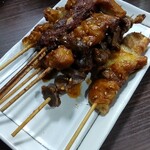 食縁ラーメン - 串揚げ6種盛り