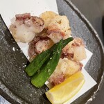 三海の華 - タコの香味揚げ