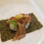 はま寿司 - 青森県産漬けいか耳つつみ