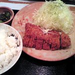 しぜん館 - ヒレカツ定食