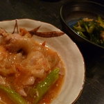 麺やBar 渦 - 本日の小鉢二品　300円