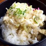 まつり家 - 豆腐丼\150(税込)