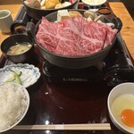 すき焼きと牛まぶし ももしき - 