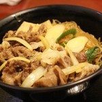 今半 別館 - 一日限定20食　大名牛丼　御飯少なめで