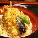 Imahan bekk an - ランチの天丼