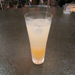 村民食堂 - りんごジャムサワー