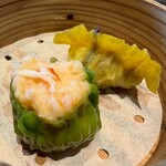 龍天門 - 点心は海老ぶりぶりで完璧なコクと塩味バランス