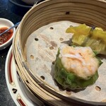 龍天門 - 自家製豆板醤はニンニクが効いて点心に合う合う