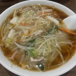玉泉亭 - サンマーメン　850円
