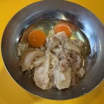ラーメン二郎 - アブラ過多ブラ（熱々です）