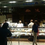 鈴波 - お店の入り口　魚介味醂粕漬や漬物を販売