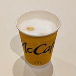 マクドナルド - ドリンク写真:ホットカフェラテ