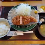 やわらかとんかつ かつ庄 - 料理写真:特選とんかつランチ1200円