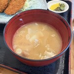 かま屋 - 具沢山の味噌汁