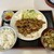 黄金そば - 料理写真:私は久々に「焼肉ライス・小うどん付き（半ライス）」を！