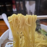 一条流がんこラーメン - 麺