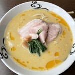 麺創 なな家 - 和風白湯ラーメン柚子玉