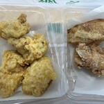 元祖からあげ本舗 だるま - 料理写真:醬油からあげ&旨塩とり天！