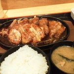 魚活撰豚 とんかつ 二代目 星将 - トンテキ定食