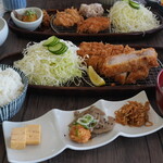 黒田屋 - 数量限定 リブロースかつ 200ｇ＋セットメニュー