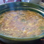 徳山鮓 - 熊鍋の雑炊