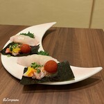 鮨と地酒 地雷也 - つきだし