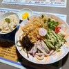 元祖　手打ちうどん　さぬきや - 冷やしたぬき＆筍ごはん 2026年5月
