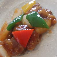 中国料理 燦宮 - さんざし風味の酢豚