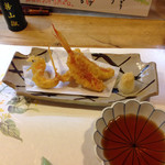 割烹春日 - メゴチのてんぷら