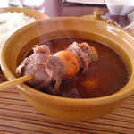 ミカサノ食堂 - 美唄焼き鳥がそのまんま入ってます