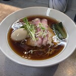 らぁ麺 はんにゃ - こちらは特製醤油中華そば 1,300円