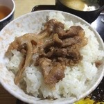 福栄食堂 - ご飯に合う合う豚肉の生姜炒め