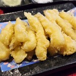 伊江島産！島らっきょうの天ぷら