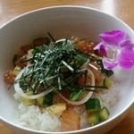 Hawaian Kafe Honu - アヒポキ丼