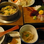 Nagasawa Gaden Resutoran - 刺身釜めし定食