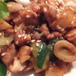 四川 MON 花 - 大山鶏味噌炒め