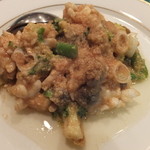 四川 MON 花 - 花イカ白胡麻炒め