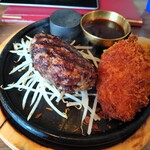 炭火ハンバーグ 肉焼き亭 - 