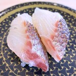 はま寿司 - 料理写真:活〆まだい￥160　2026.4.19