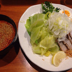 広島流つけ麺 からまる - 広島流つけ麺 ¥800