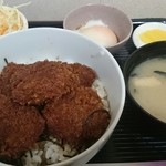 菜 - 【ランパス】たれカツ丼定食