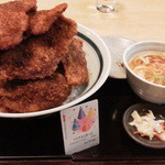 江戸屋 - メガ盛りソースかつ丼(2400円)が降臨！