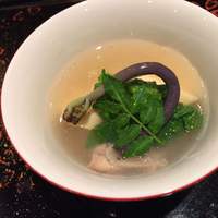 祇園　岩元 - 先付けです。寒い夜だったのでほっこりできました。
