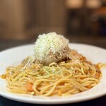 357973642 - 上のハンバーグ？がおいしすぎる