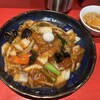 空港ラーメン 天鳳 - あんかけ焼きそばスープ付