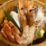 赤羽シルクロード トロ函 - 刺し盛り