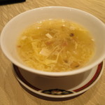 Chuugokuryouritoukarin - 本日のスープ