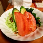 シャムロック - ドリアセット(1300円)　サラダ