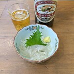 大衆酒場 ラクダ - 白魚の刺し身 300円